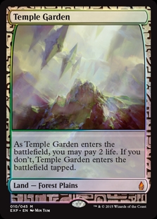 Temple Garden Zendikar Expeditions